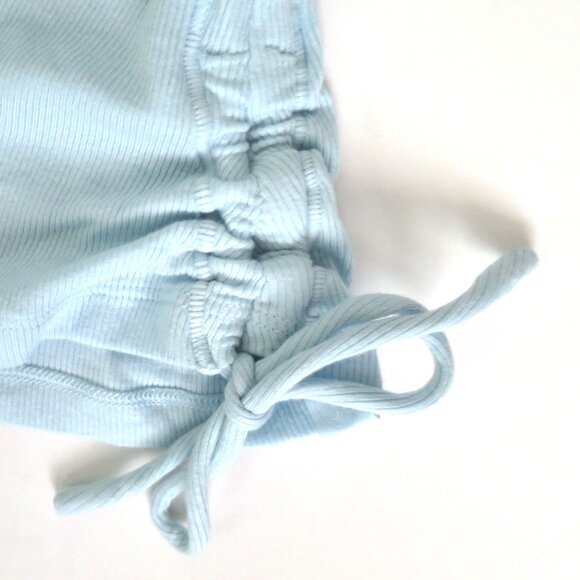 Lululemon Side-Cinch Ribbed Cardigan Powder Blue Size 6 - Picture 9 of 11